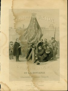 Consecrating the Flag at Fort Sumter by Alonzo Chappel